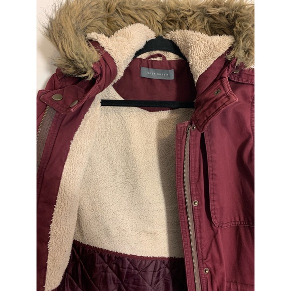 Burgundy Fall/Winter Jacket - Picture 4 of 4